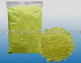 china sulphur granules 99.9%