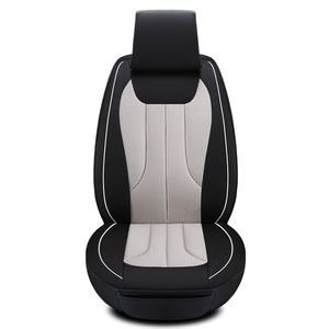 Commercio all'ingrosso Nero di Colore Rosso Set Completo di Copertura di Sede Dell'automobile Universale 5D Circondato di Lusso Impermeabile di Cuoio Dell'unità di elaborazione e di Seta Seggiolino Auto cuscino - Product Image 2