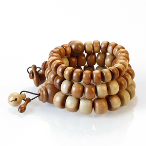 Bracelet jaune, chapelet de prière, bracelet en bois, poisson, hommes, femmes, fournisseur religieux bouddhiste - Product Image 6