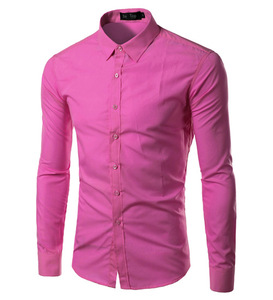 2023 New Design Cheap Good Serve Plain Dyed <strong>African</strong> <strong>Men</strong> Breathable White <strong>Shirt</strong> - Product Image 1