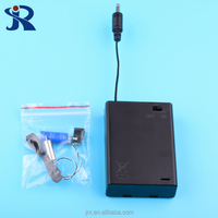 Moteur micro DC sans balais 6 mm 3V 43000 tr/min avec hélice à 2 pales pour avion RC en mousse DIY, ultra-léger, silencieux, prêt à l'emploi
