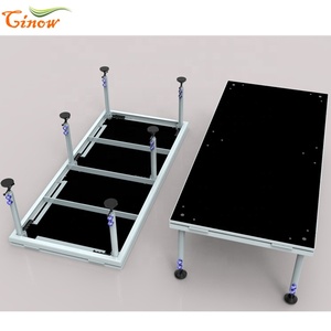 เวทีอลูมิเนียมพกพาสำหรับกลางแจ้งขนาด 1x2 เมตร / เวทีคอนเสิร์ตขนาดใหญ่ - Product Image 4