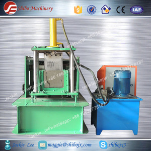 Más Populares color de chapa de acero de metal techo de ridge cap máquina formadora de <span class=keywords><strong>Canal</strong></span> de La Lluvia - Product Image 1
