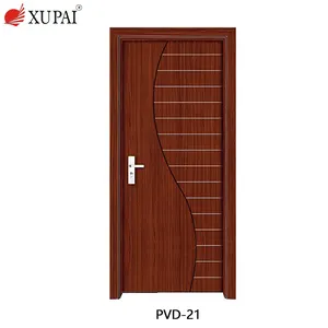 China Factory kenya pvc door pvc bathroom door price wooden pvc door