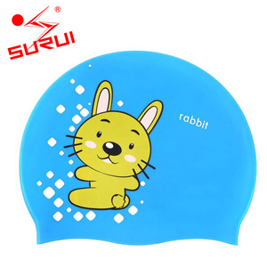 Bande dessinée Sport Élastique Personnalisé Bonnets De Bain Enfants De <span class=keywords><strong>Natation</strong></span> Chapeau - Product Image 6