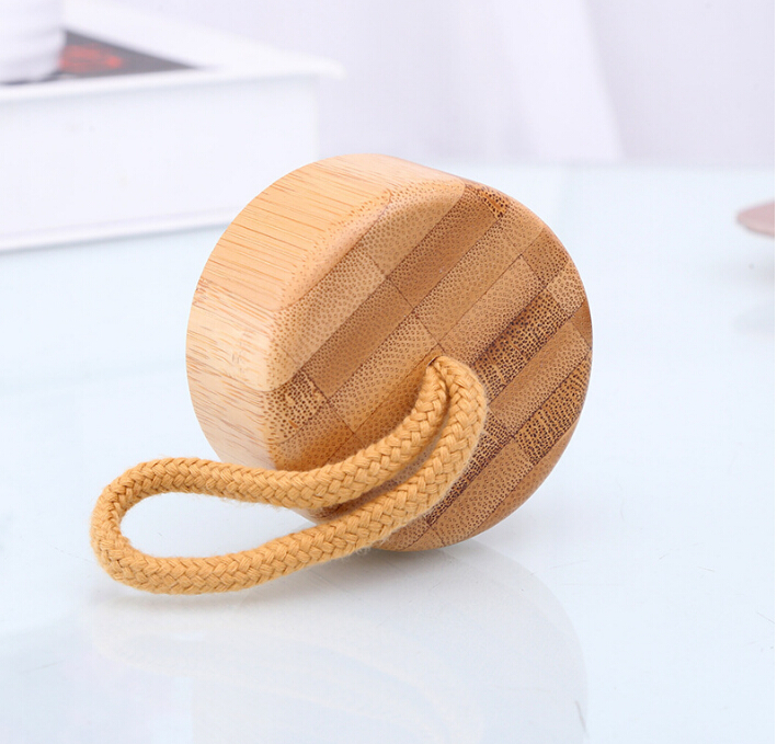Wholesale Logo Printed retail  Single Wall  borosilicate glass Water Bottles With Bamboo Lid