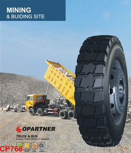 ยางรถบรรทุกขนาดเล็กคุณภาพสูง ยี่ห้อ Copartner ผลิตจากโรงงานในจีน ขนาด 8.25R20 - Product Image 2