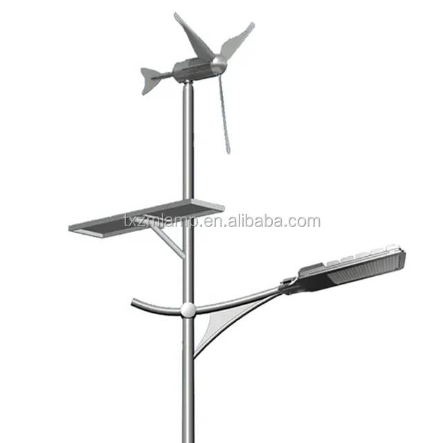 Energy Saving Solar Power Street Light Wind And Solar Hybrid Led Solar Street Light