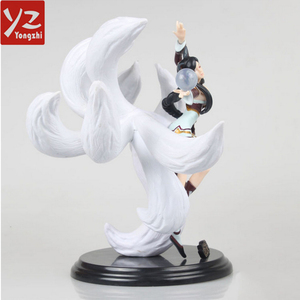 League of Legends acción figura el zorro <span class=keywords><strong>de</strong></span> nueve colas <span class=keywords><strong>de</strong></span> ahri personalizar realista famosa juegos LOL Hero PVC 1/6 - Product Image 3