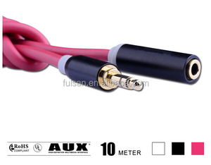 Coque en métal 3.5mm Câble Audio <span class=keywords><strong>Numérique</strong></span> 10m 30FT - Product Image 2