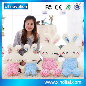 Led lampeggiante lunghe orecchie di coniglio di peluche giocattoli - Product Image 3