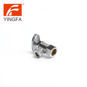 Vanne d'arrêt d'angle en laiton YINGFA 22101, vanne d'arrêt d'alimentation, vanne d'arrêt multi-tours, certificats CUPC NSF SANS PLOMBE - Product Image 5