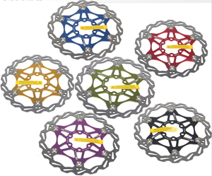 FD01 160mm/180mm/203mm MTB Mountainbike Stalen zwevende schijfremrotor met meerdere kleuropties voor fietsgebruik - Product Image 1