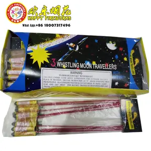 0445D 3 Whistling Moon Travellers Small Pack Sky Rocket Fireworks