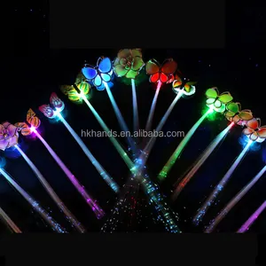 Multicolor Light Flashing Fiber Hair Braid Barrettes Promotional Party Supplies with Unique Flashing Feature