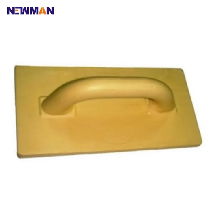Fabricante I2038, paleta de enyesado de pu pur de mano flotante de plástico de pvc amarillo