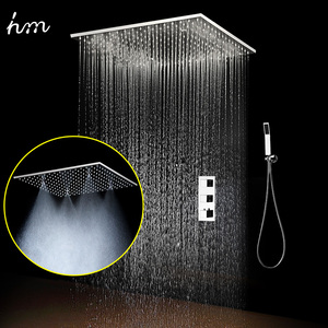 Baño de acero inoxidable 304 SPA lluvia niebla <span class=keywords><strong>ducha</strong></span> <span class=keywords><strong>grifo</strong></span> con mezclador termostático de la válvula desviador <span class=keywords><strong>grifo</strong></span> de la <span class=keywords><strong>ducha</strong></span> - Product Image 2