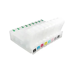 מחסניות דיו Refillable עם שבב קבוע תואם עבור Epson surecolor p800 SC-P800 מדפסת T8501 280ML