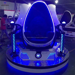 Vente chaude 9D VR réalité virtuelle 9D oeuf chaise VR cinéma simulateur manèges pour les centres commerciaux - Product Image 3