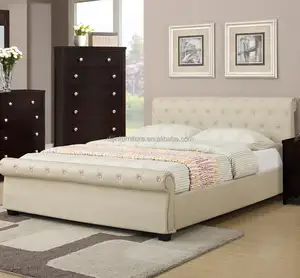 Zachte moderne bed ontwerp/divan bed ontwerp kingsize divan bed ontwerp