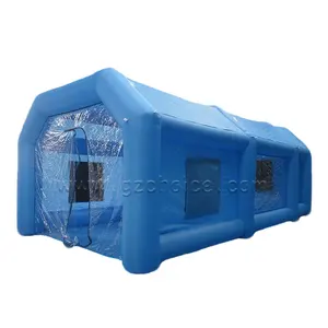 Customized inflatable paint booth with doors, blower and windows Inflatable tent inflatable spray booth