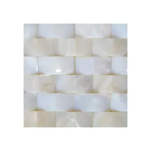 River shell white mother of pearl home wallpaper mosaic tile for bathroom