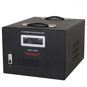 Single phase 10KVA AVR servo motor type AVR automatic voltage regulator stabilizer with 100V-260V AC