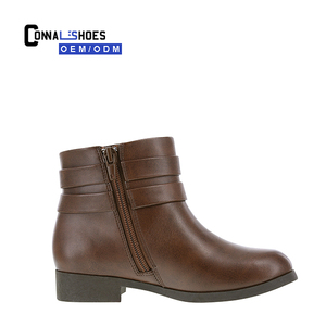 Stivali corti alla caviglia di lusso di alta qualità Connal stivali di pelle per ragazze - Product Image 2