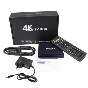 The günstigste android 7.1 tv box A95x R1 1/8gb Quad-core A7 1.5GHz S905w smart ott wifi box A95x