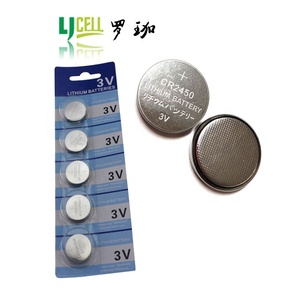 3 V 540 mAh LiMnO2 <span class=keywords><strong>Pile</strong></span> Bouton Batterie Sèche <span class=keywords><strong>CR2450</strong></span> Pour Montres - Product Image 3