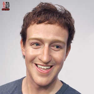 Haute Simulation célébrité homme d'affaires grandeur nature cire Statue fabricant résine moules pour intérieur enfants parc - Product Image 4