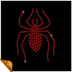 Araignée design strass thermocollant sur apparel - Product Image 1
