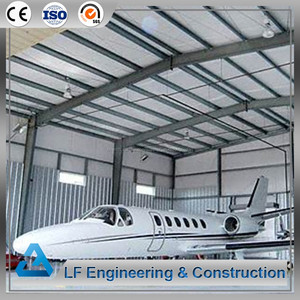 Préfabriquée structure en <span class=keywords><strong>acier</strong></span> avion de hangar - Product Image 4