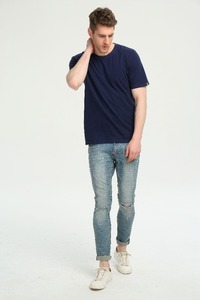 T-Shirt da uomo Eco Friendly girocollo T-Shirt sostenibile a <span class=keywords><strong>manica</strong></span> <span class=keywords><strong>corta</strong></span> canapa t-Shirt estiva da uomo <span class=keywords><strong>vestiti</strong></span> personalizzati - Product Image 4