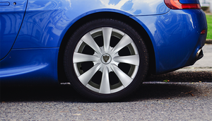 Argent ABS pièces d'auto 15 pouces universel voiture roue de secours garniture - Product Image 3