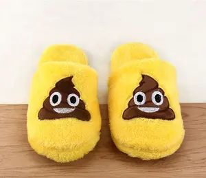 Custom Pluche Slipper Speelgoed Knuffel Eend Beer Indoor Slippers Voor Promotie