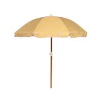 2021 새로운 180cm 나무로 되는 보기 옥외 바닷가 우산