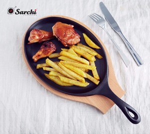 Chảo/Đĩa Gang Nấu Nướng Tại Nhà Nhà Hàng - Product Image 2