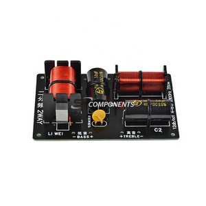 1 unidad Divisor de Frecuencia de 2 Vías para Tweeter y Bajo, 350W, 4-8 Ohmios, Filtro de Altavoz DIY, Placa de Audio Crossover 2800HZ para Tweeter - Product Image 2