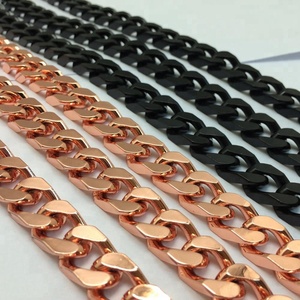 マットブラック カーブチェーン メタル ツイスト カーブチェーン オープンリンクチェーン - Product Image 6