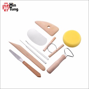 Fournitures d'art professionnelles vente chaude 30 pièces outils de poterie ensemble d'outils de sculpture en argile avec accessoire multi-argile pour l'art - Product Image 2
