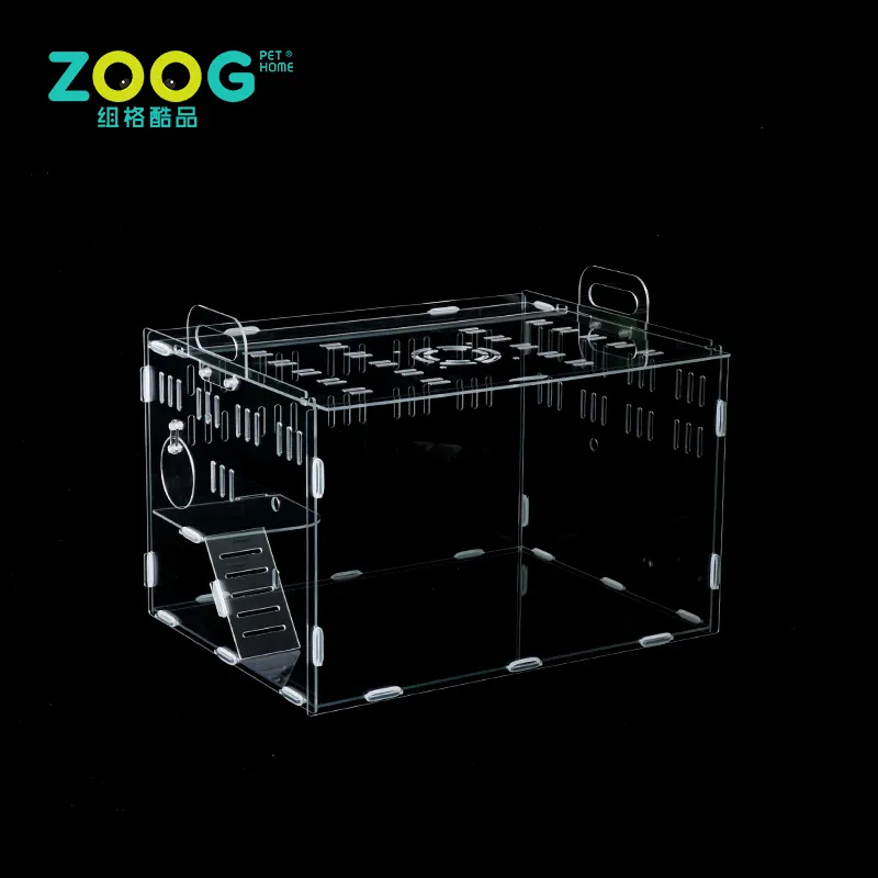 Personnalisé Une couche acrylique cage de hamster avec accessoires