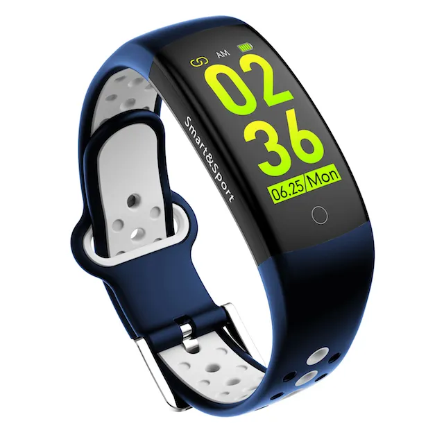 Shenzhen Caldo di vendita di smart braccialetto Q6S monitor di pressione sanguigna di fitness della vigilanza della fascia