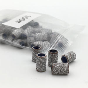 Vente en gros <span class=keywords><strong>de</strong></span> bandes abrasives jetables pour pédicure <span class=keywords><strong>dremel</strong></span> zebra blanc rose violet bandes abrasives pour perceuse électrique à ongles - Product Image 2