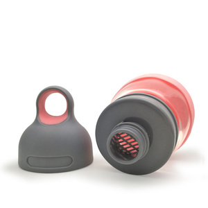 Bouteille d'eau en verre sans BPA, pour enfants, avec couvercle en Silicone, ml - Product Image 5