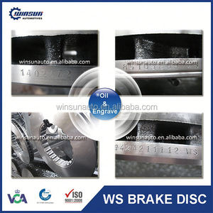 Disque de frein de poids standard pour camion 81508030052 pour Man <span class=keywords><strong>TGM</strong></span> - Product Image 4