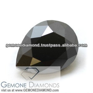 Moissanite noire taille princesse fantaisie, directement du fabricant - Product Image 5