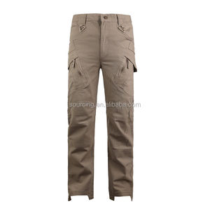Pantalon IX9 <span class=keywords><strong>de</strong></span> couleur noire Pantalon d'extérieur tactique pour <span class=keywords><strong>homme</strong></span> - Product Image 3
