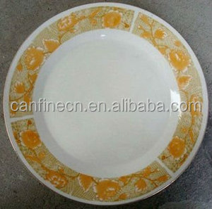 Assiettes à dîner en porcelaine d'Indonésie de 9,25 pouces, motif de fruits, avec décalcomanie de fraises, vaisselle en céramique fine, vente en gros - Product Image 3