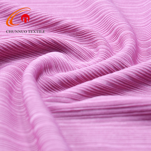 Rẻ Hơn Sườn Vải 118D * 118D Fdy Sườn 95% Polyester 5% Spandex Nhanh Chóng Khô Dệt Kim Interlock Rắn Vải Cho Phụ Nữ Quần - Product Image 2